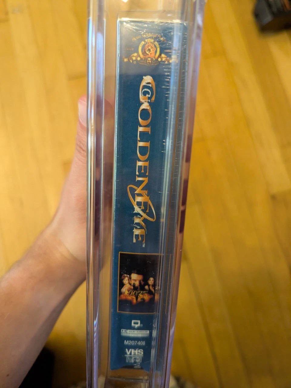 9.4 A+ GoldenEye James Bond VHS Tape Sealed Graded CGC 1999 MGM Pierce Brosnan