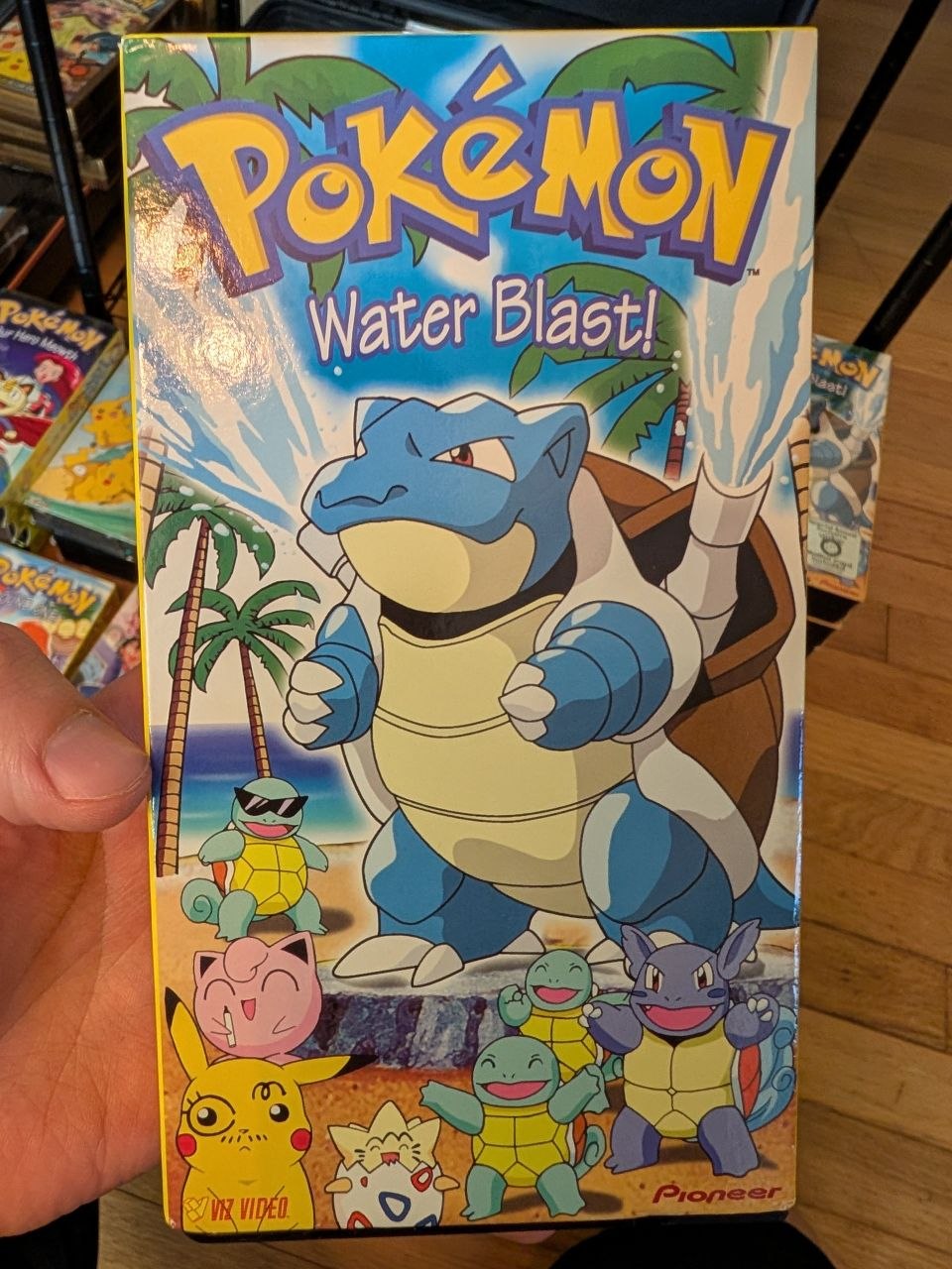 VHS Pokemon Pioneer Water Blast Used - Very Good