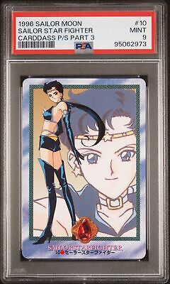 PSA 9 1996 Sailor Moon Carddass Pretty Soldiers Part 3 10 Sailor Star Fighter