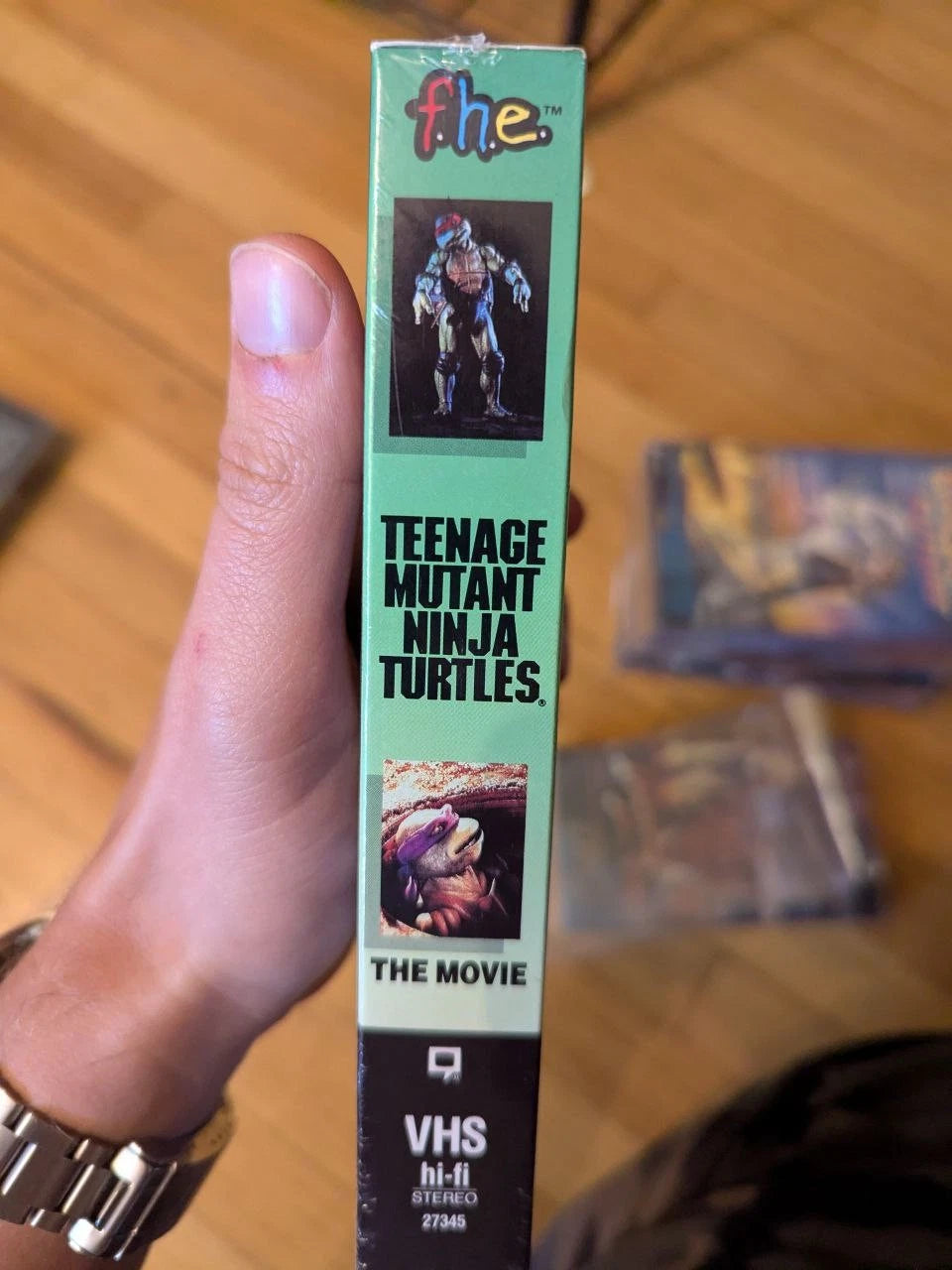 TMNT The Movie Cast Auto SEALED VHS Tape Signed Autographed Mint Condition