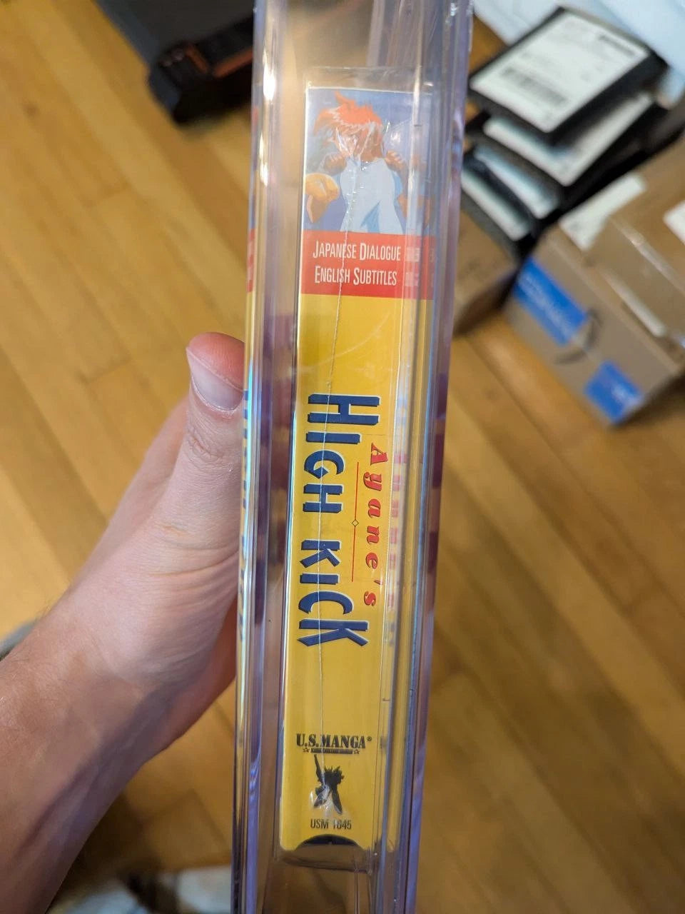 9.4 A+ High Kick Anime VHS Tape Sealed Graded CGC 1997 Ayane's