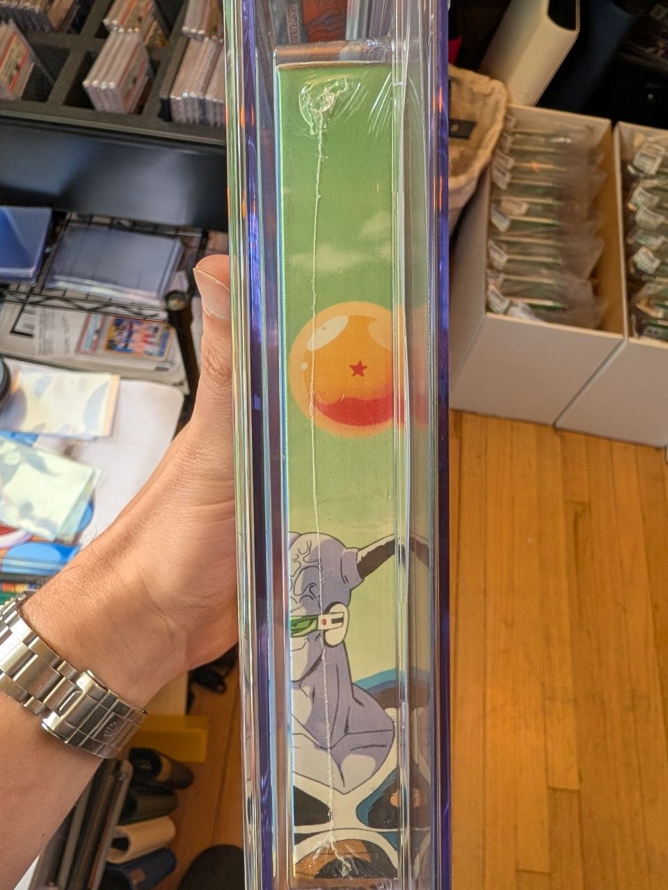 Sealed VHS 9.6 A+ Signed Auto Dragon Ball FUNimation Captain Ginyu CGC Graded