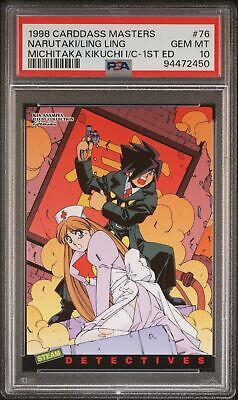 PSA 10 1998 Carddass Masters Kikuchi X Kia Asamiya 76 Narutaki/Ling Ling
