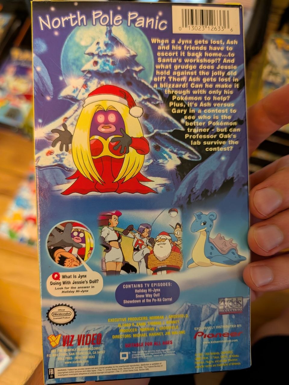 VHS Pokemon Pioneer The Poke Corrall Used - Very Good