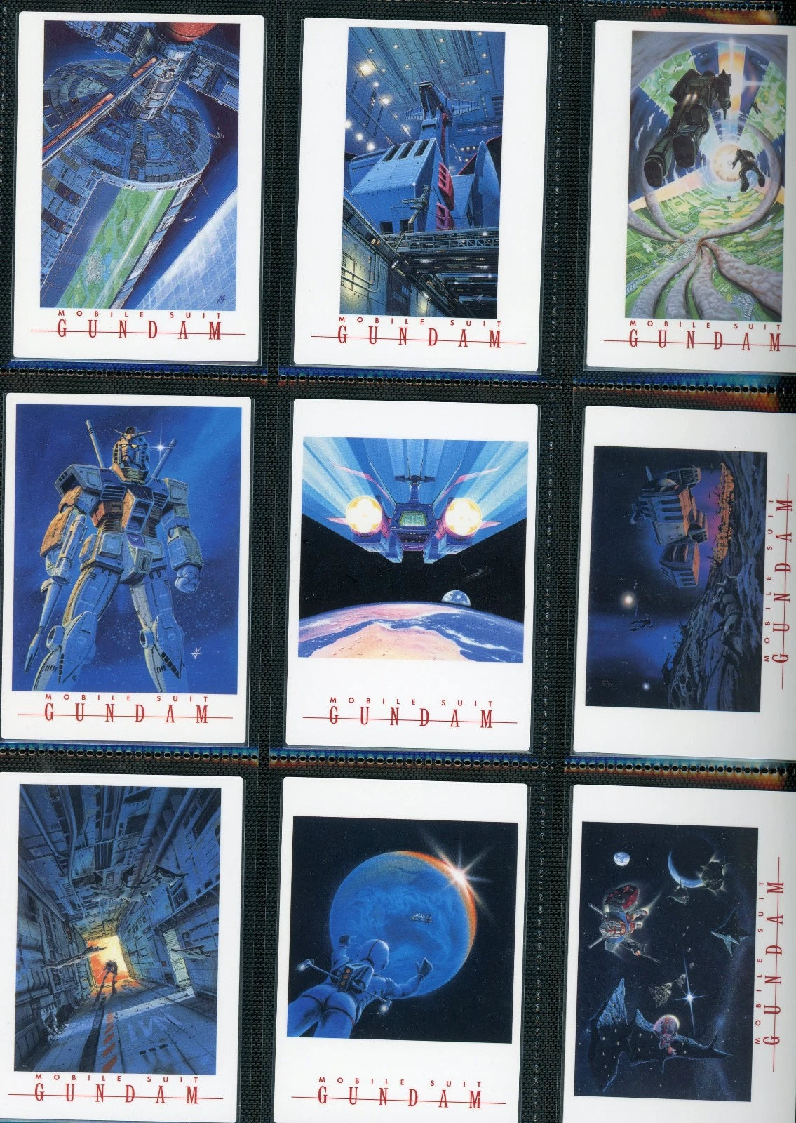 Complete* Gundam Illustration Collection 1999 Carddass Masters Set Non-Foil