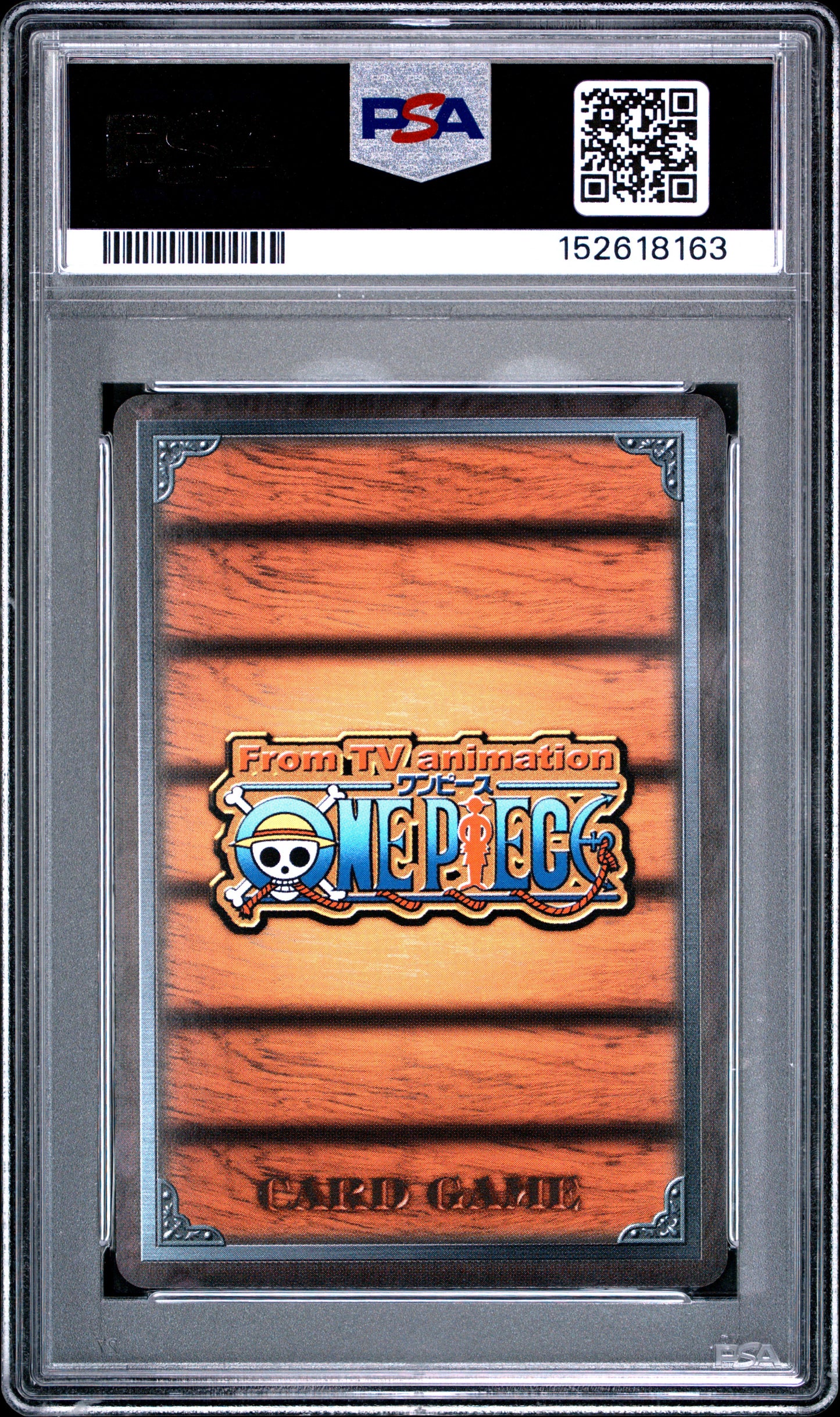 PSA 9 Luffy FOIL #C01 Pop 4 One Piece 2002 Assault on Baroque Works C63