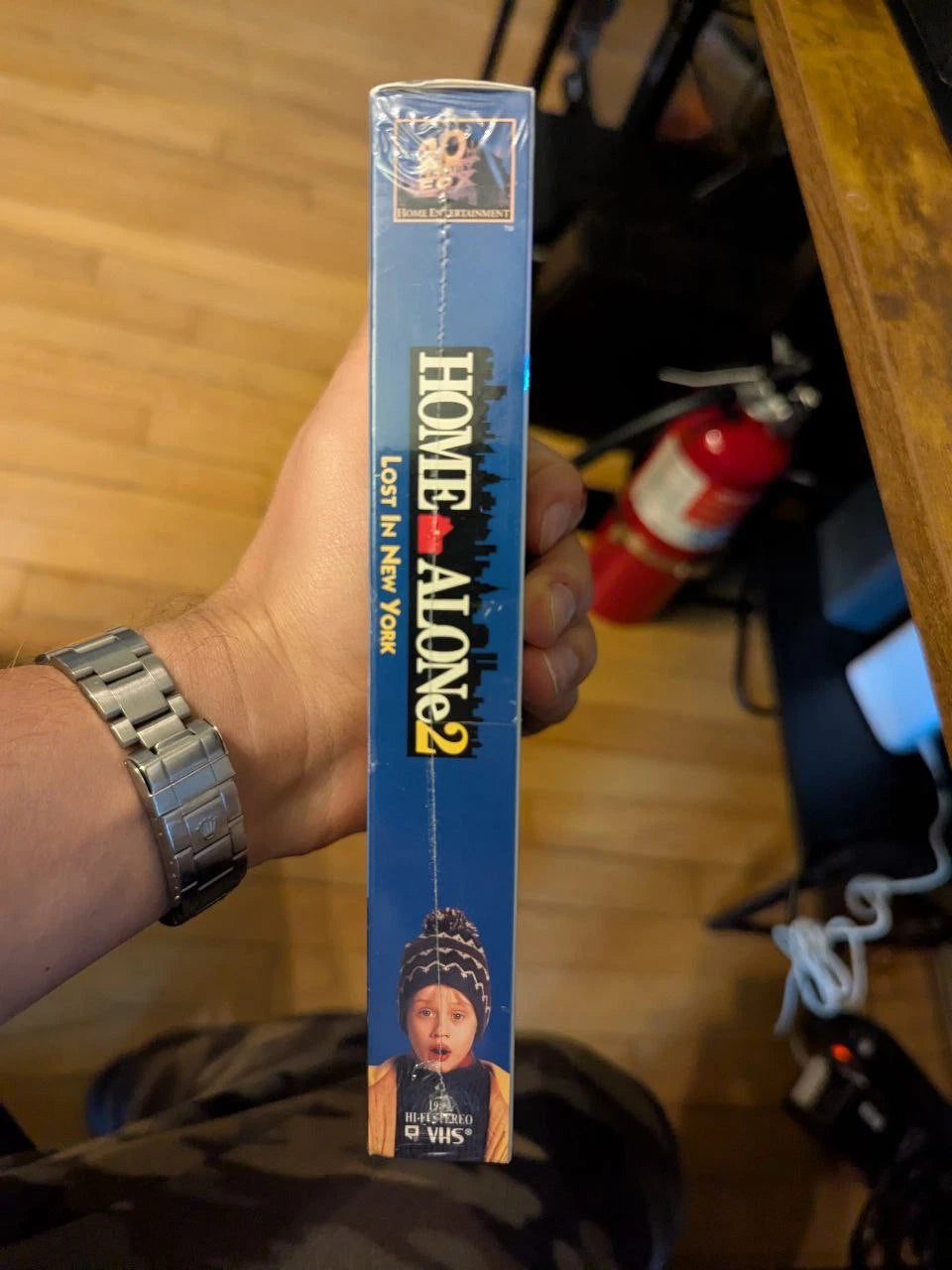 Home Alone 2 Tim Curry SEALED VHS Tape Signed Autographed Mint Condition