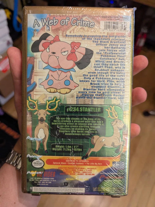 Pokemon VHS Sealed Mission Spinarak Potential Lenticular Card Promo