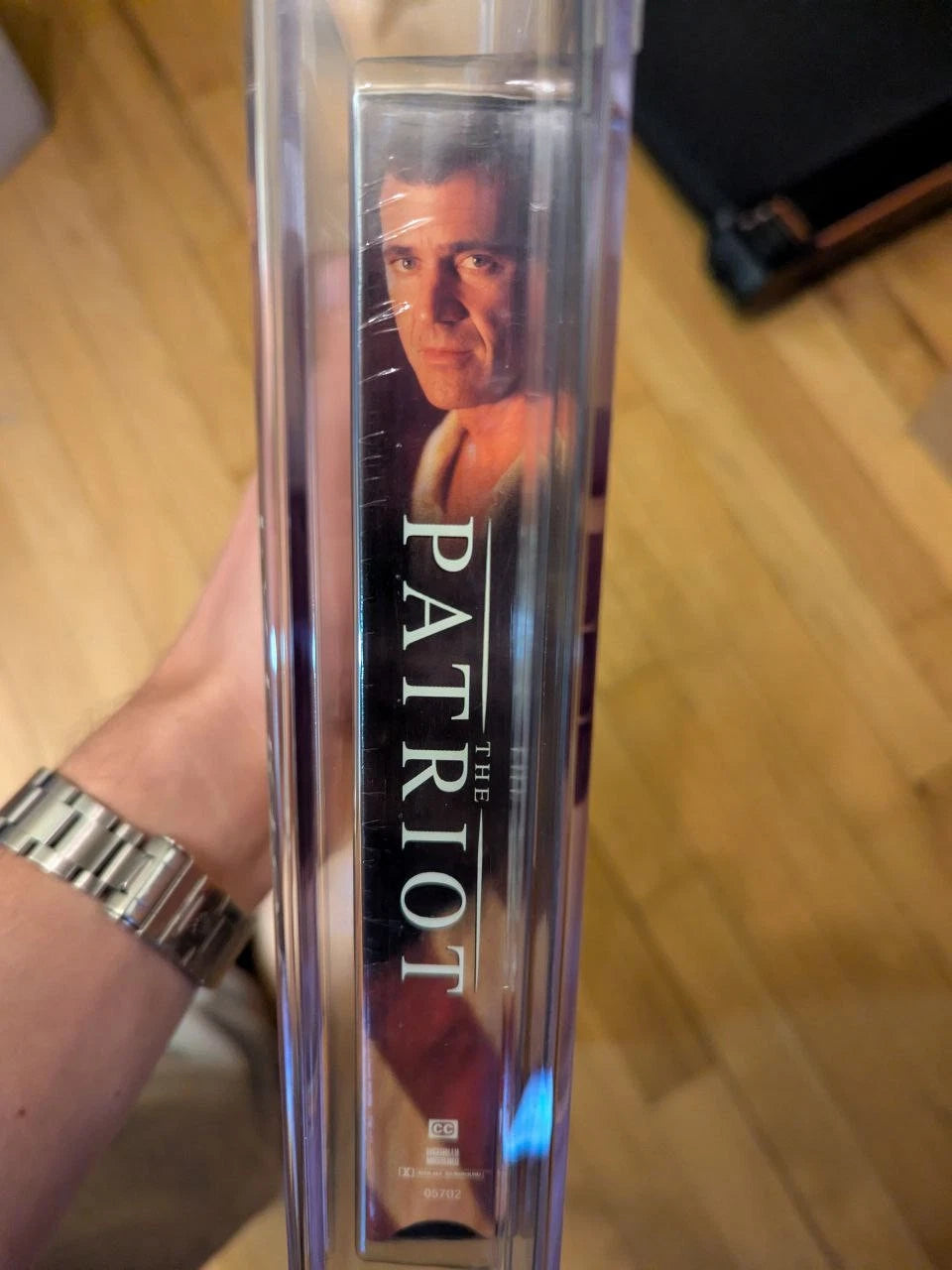 9.8 A+ The Patriot Autographed Mel Gibson & Isaacs VHS Sealed Graded CGC 2000