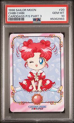 PSA 10 1996 Sailor Moon Carddass Pretty Soldiers Part 3 20 Chibi Chibi