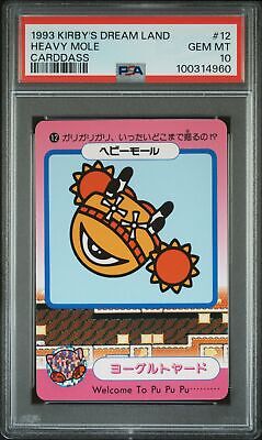 PSA 10 1993 Carddass Kirby'S Dream Land 12 Heavy Mole | Pop 1