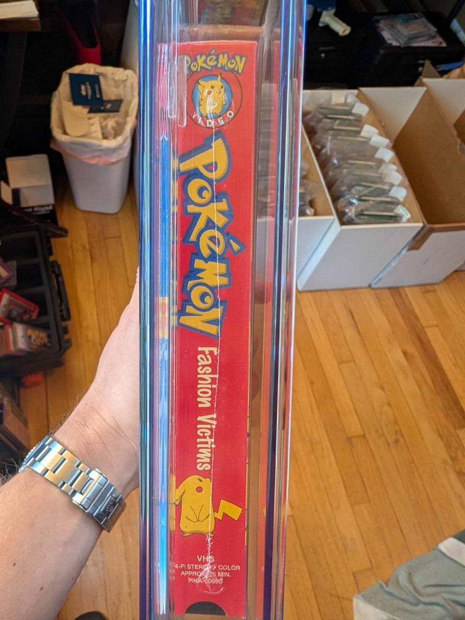 Sealed VHS 9.4 A+ Signed Auto Pokemon Pioneer Fashion Victims CGC Graded