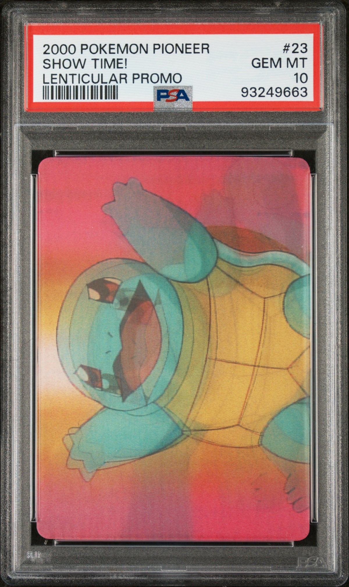 Pokemon Pioneer VIZ VHS Lenticular Promo Complete Set PSA 10 Pikachu Charizard
