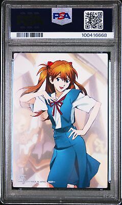 PSA 10 2011 Carddass Masters Evangelion: 2.0 122 Asuka Langley | Pop 1