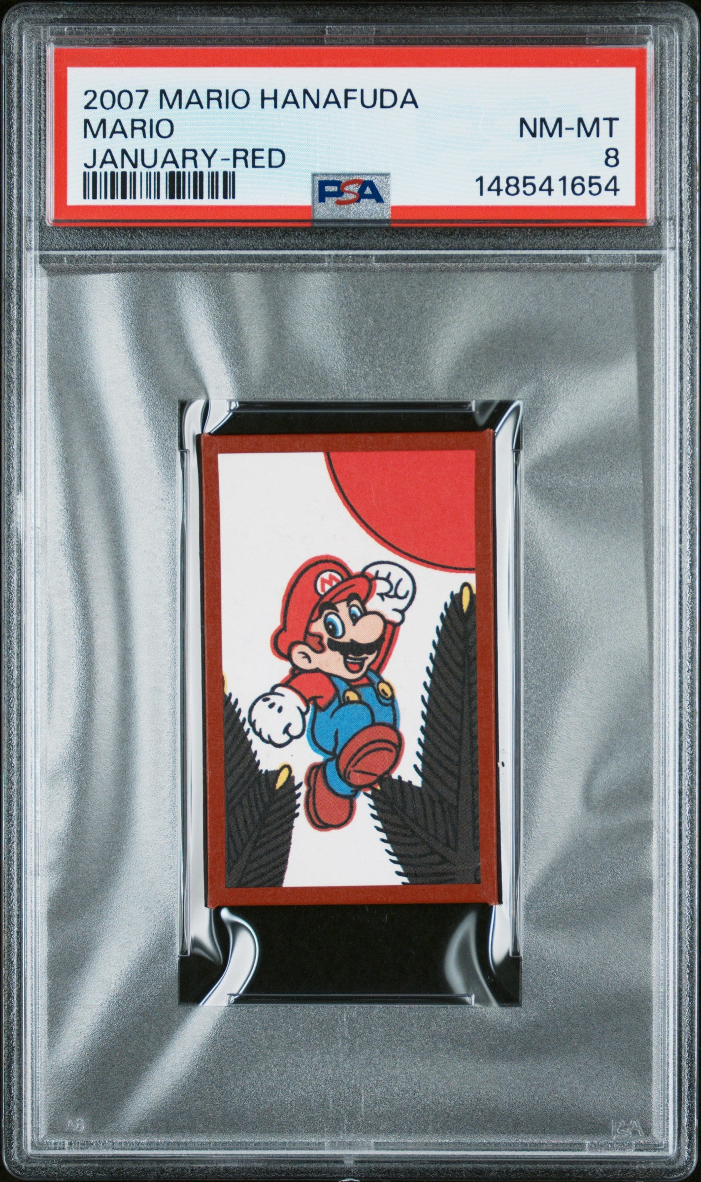 PSA 8 Mario # POP 1 Mario Hanafuda 2007 C54