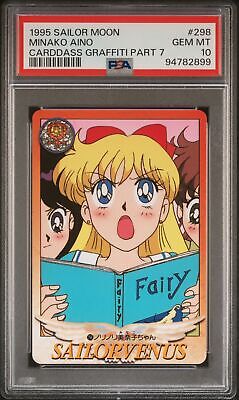 PSA 10 1995 Sailor Moon Carddass Graffiti Part 7 298 Minako Aino