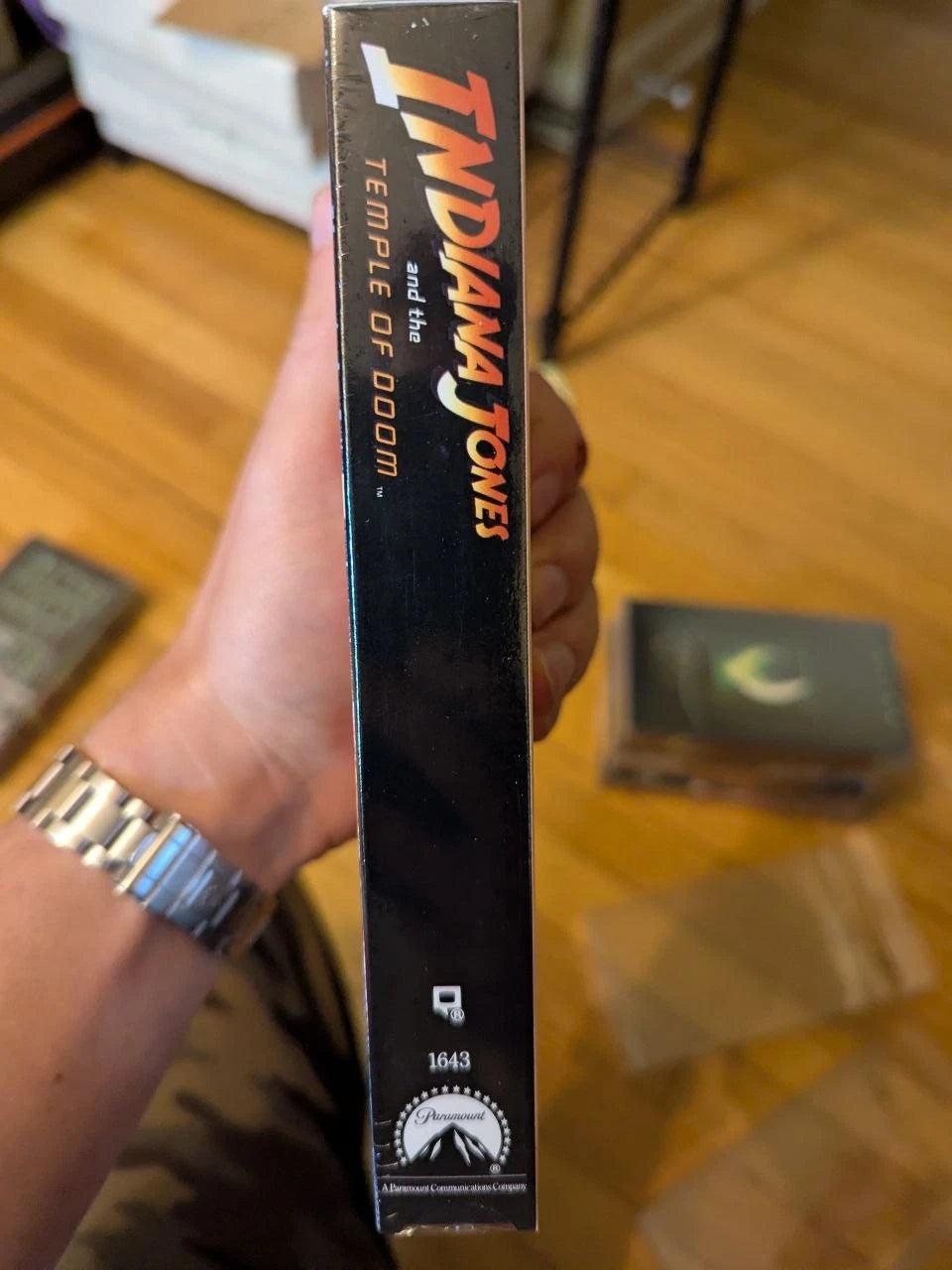 Indiana Jones Temple of Doom Ke Quan SEALED VHS Tape Signed Autographed Mint