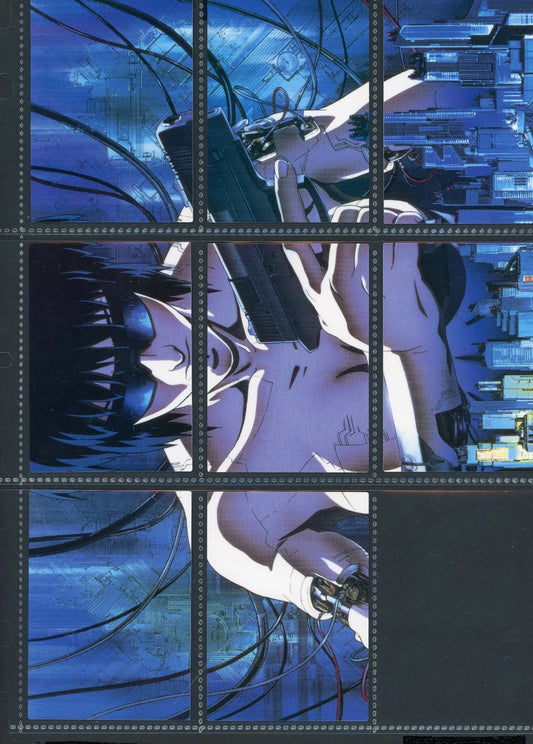 1997 Ghost in the Shell Carddass Masters BANDAI 8 Card Set 127-134
