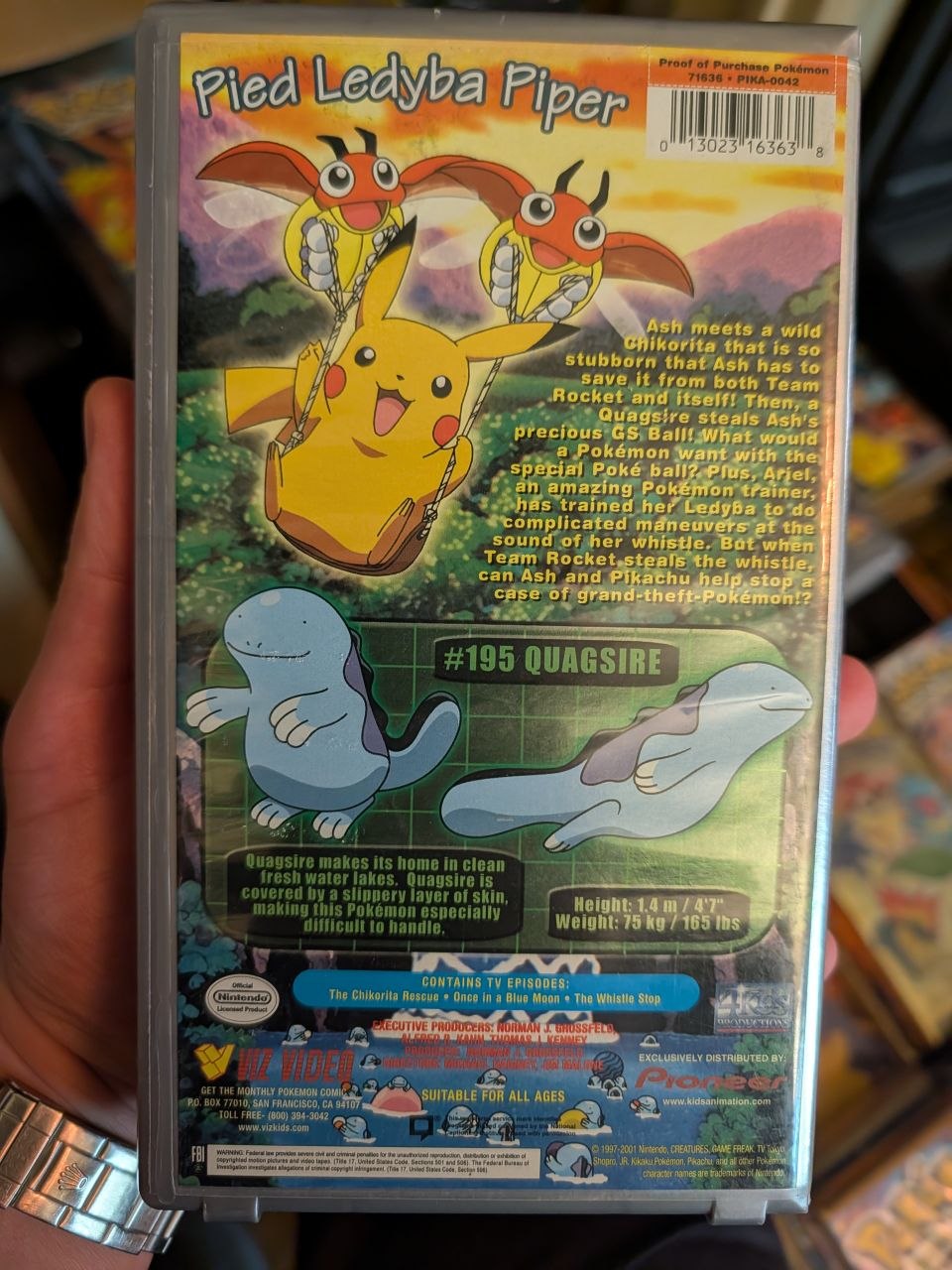 VHS Pokemon Pioneer Snow Rescue Used - Very Good
