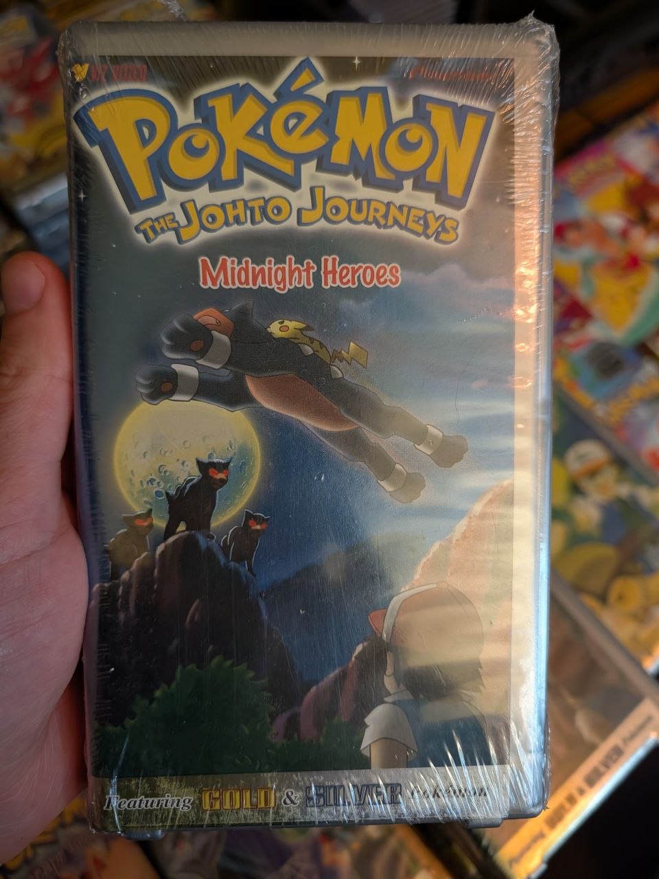 VHS Pokemon Pioneer Midnight Heroes Sealed
