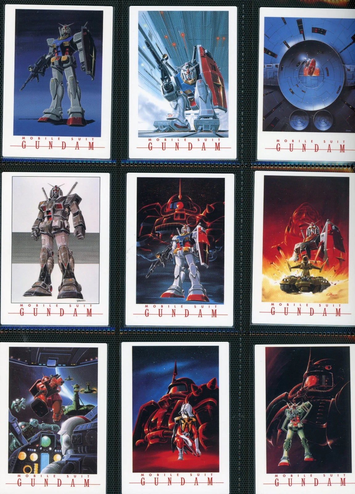 Complete* Gundam Illustration Collection 1999 Carddass Masters Set Non-Foil