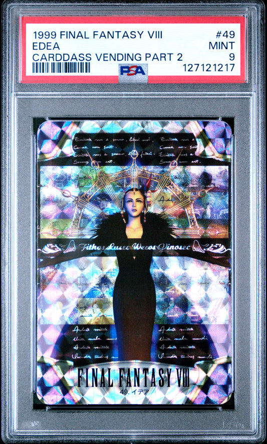 PSA 9 EDEA #49 Video Games 1999 Final Fantasy VII 8 Cardass C17