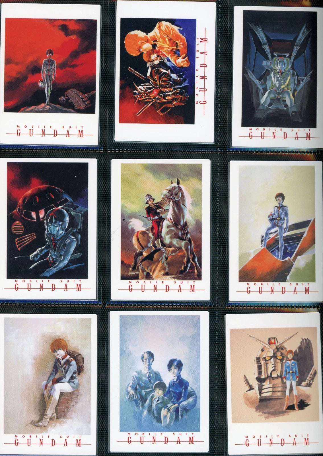 Complete* Gundam Illustration Collection 1999 Carddass Masters Set Non-Foil
