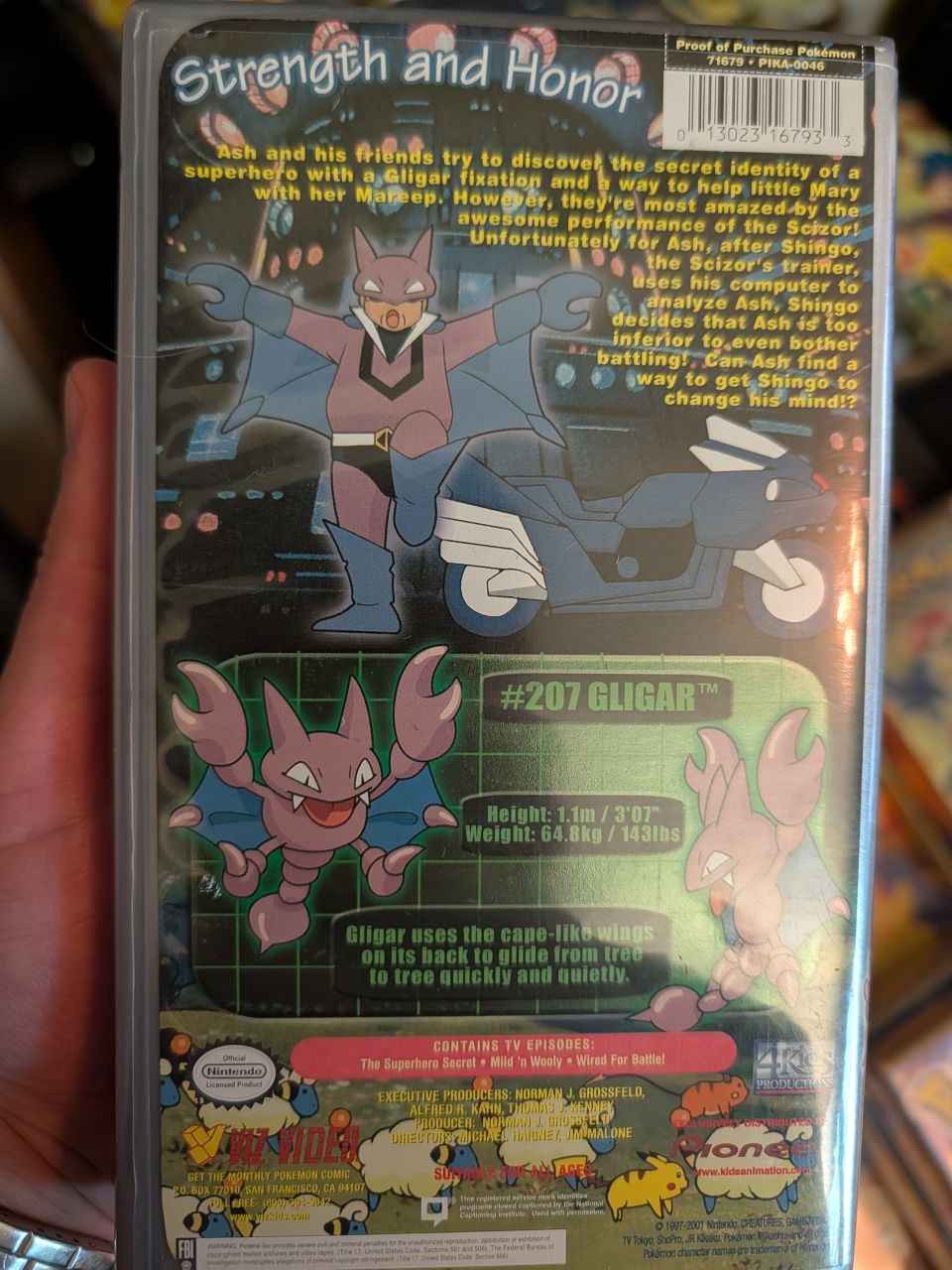 VHS Pokemon Pioneer Crimson Warrior Used - Very Good