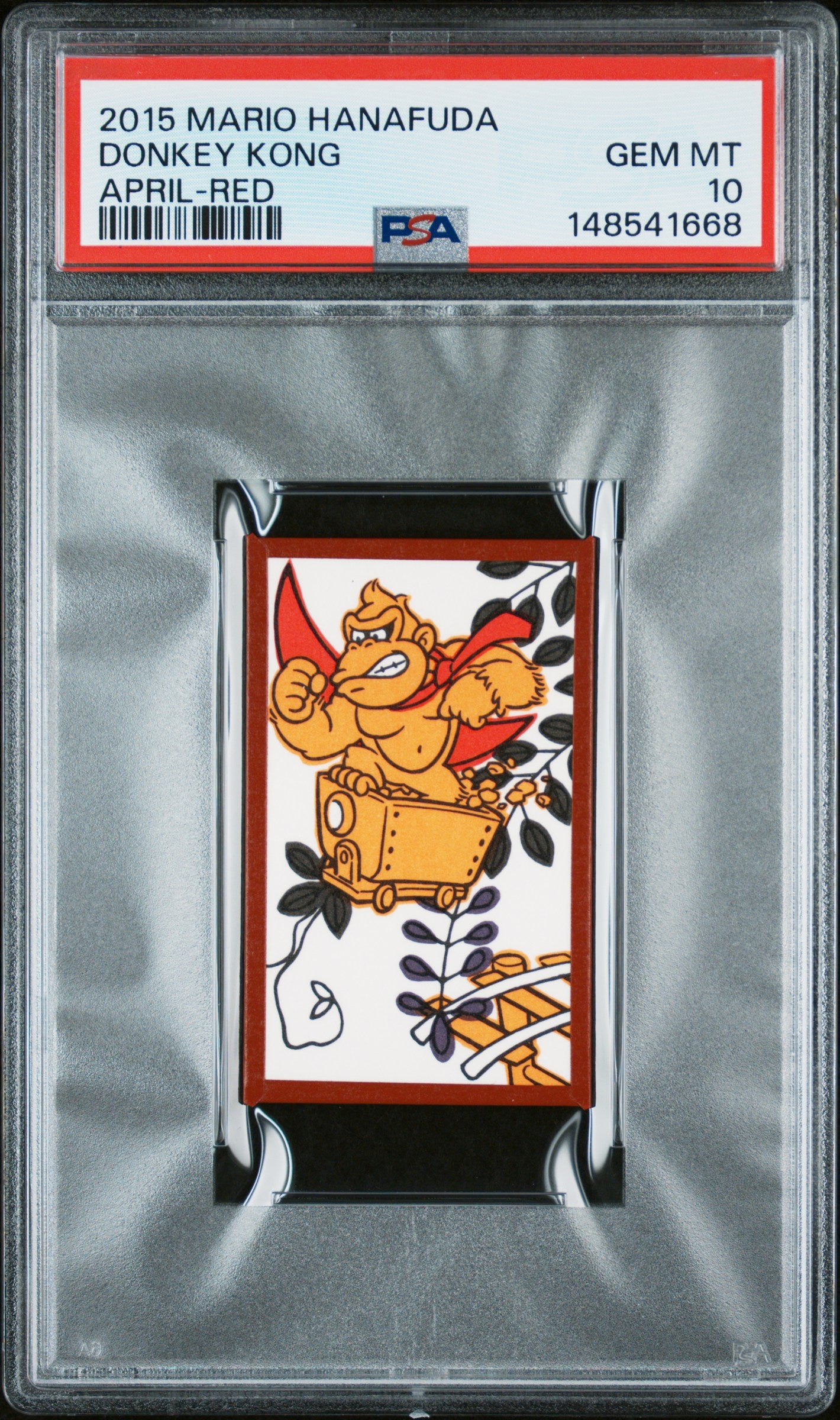 PSA 10 Donkey Kong # Mario Hanafuda 2015 C68