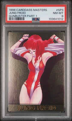 PSA 8 1998 Carddass Masters Gunbuster Pt 1 Sp3 Jung Froid Pop 2 None Higher