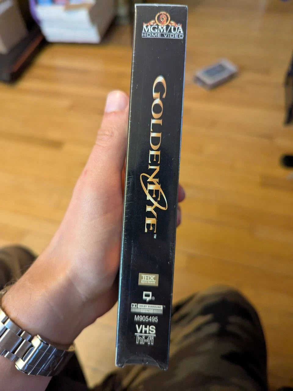 Goldeneye 007 Famke Jenssen SEALED VHS Tape Signed Autographed Mint James Bond