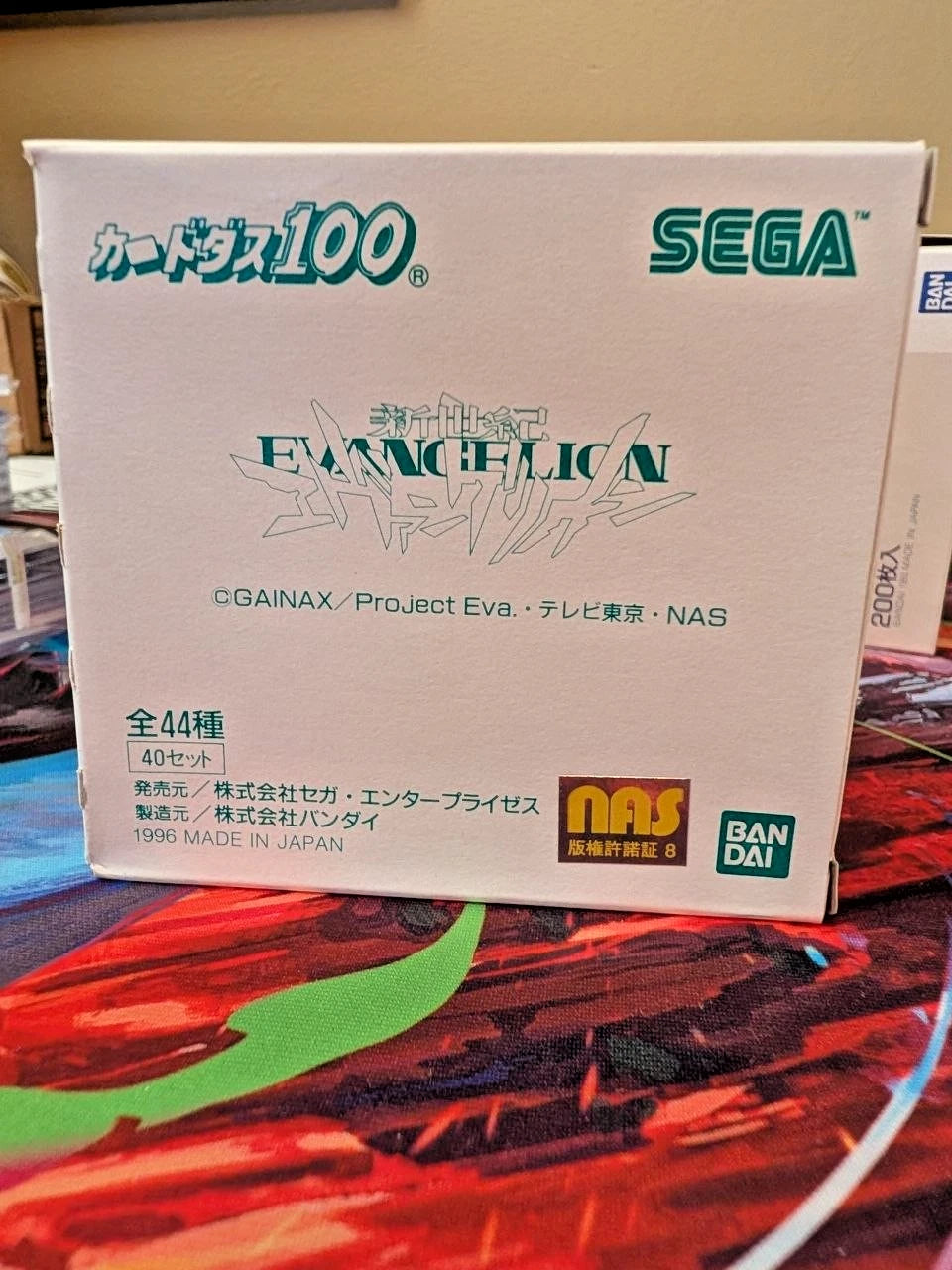 Neon Genesis Evangelion Carddass 1997 Part 1 NEW Box Bandai Cards Asuka Rei