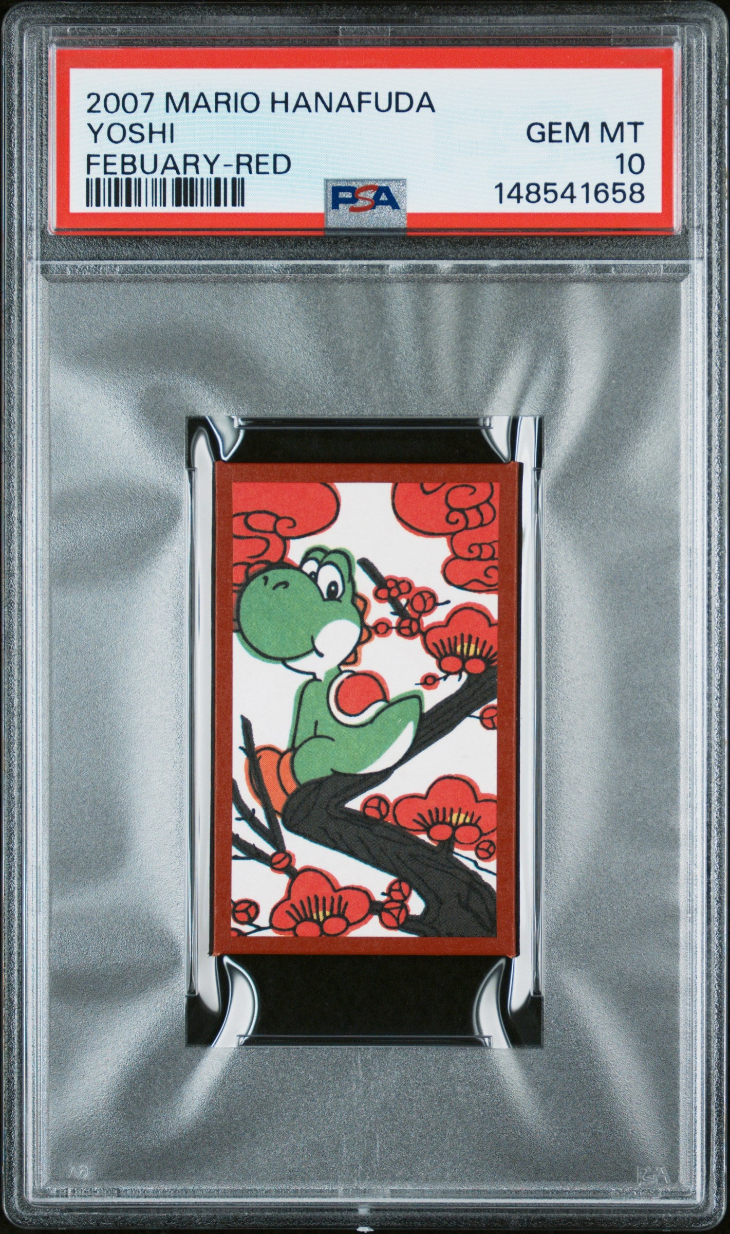 PSA 10 Yoshi # Mario Hanafuda 2007 C58