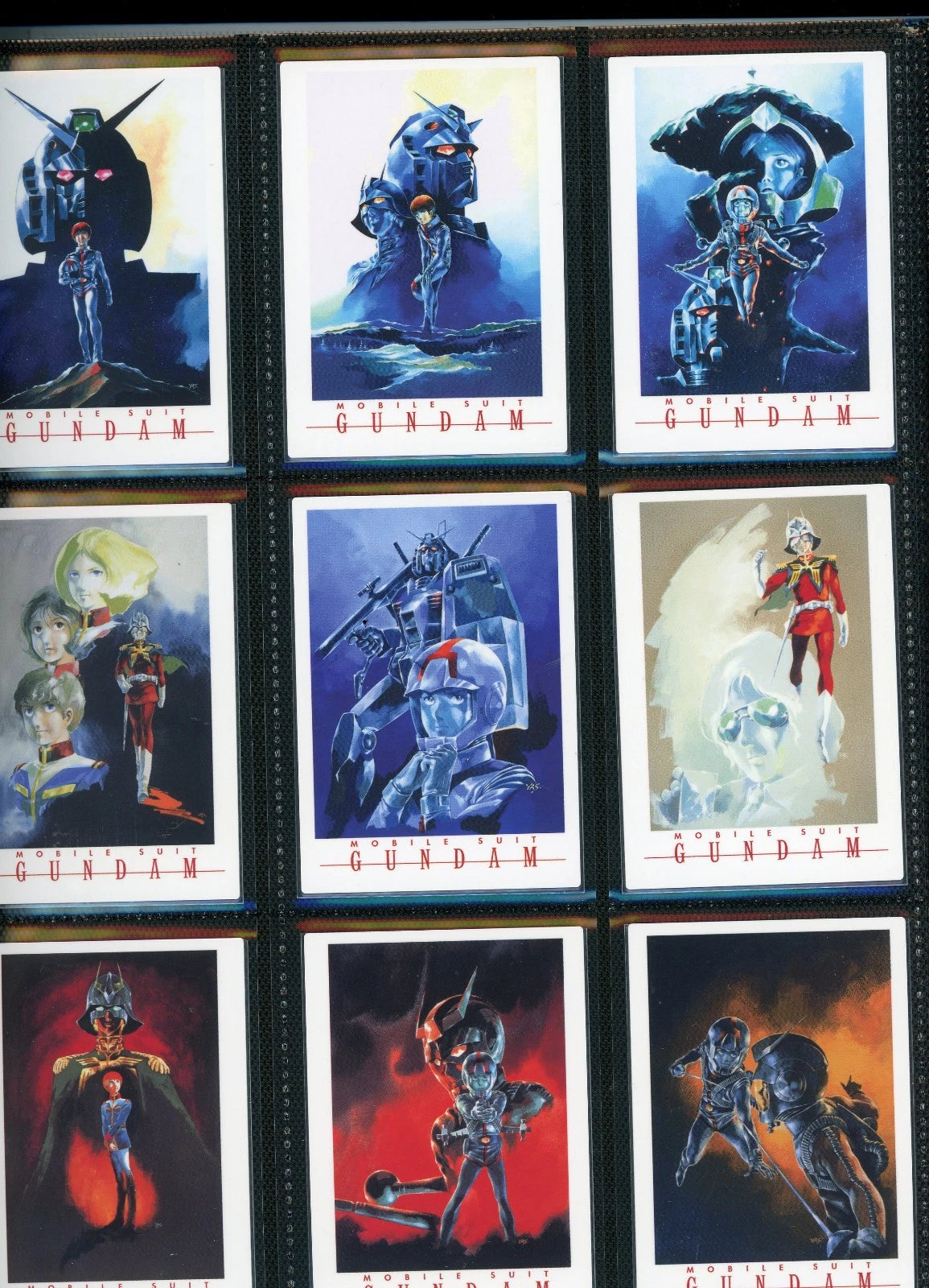 Complete* Gundam Illustration Collection 1999 Carddass Masters Set Non-Foil