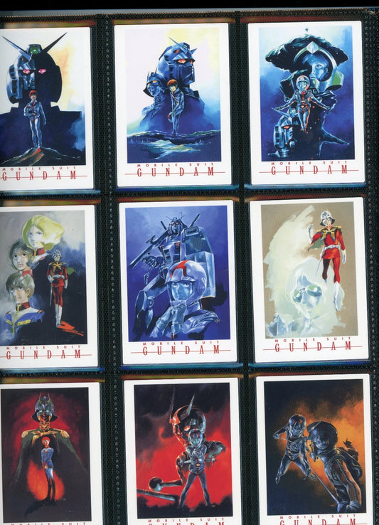 Complete* Gundam Illustration Collection 1999 Carddass Masters Set Non-Foil