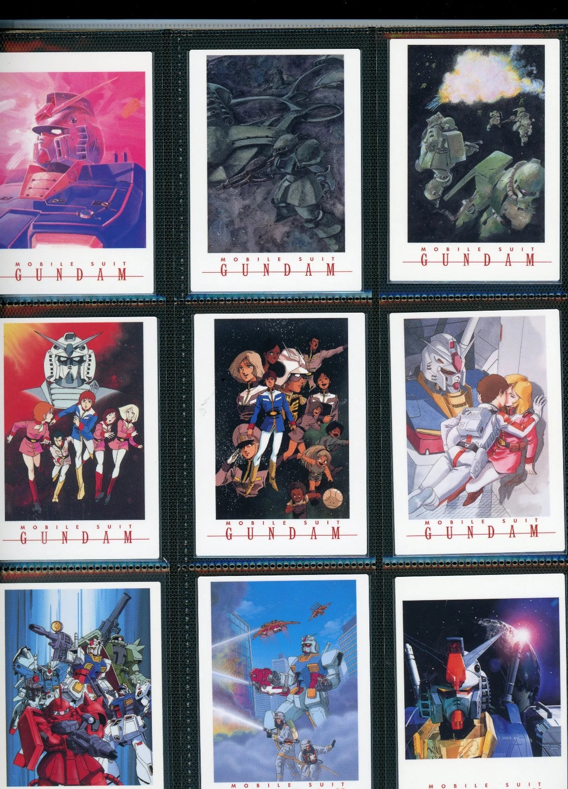 Complete* Gundam Illustration Collection 1999 Carddass Masters Set Non-Foil