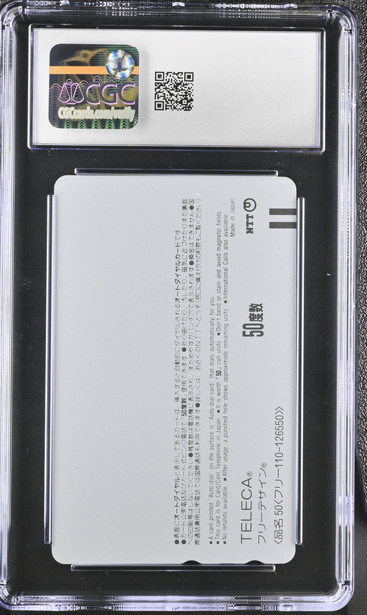 CGC 10 Totoro #550 Phone Card Ghibli NTT C06