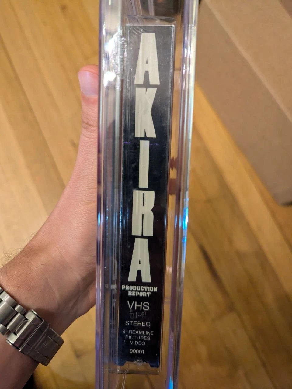 9.6 A+ Akira Production Report VHS Tape Sealed Graded CGC 1989 Macek