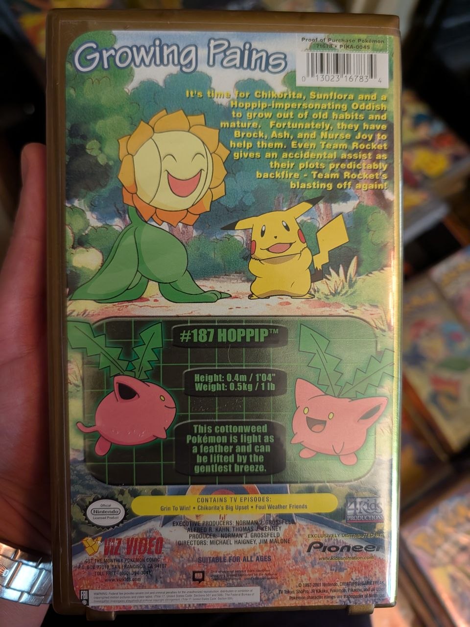VHS Pokemon Pioneer Team Green Used - Very Good