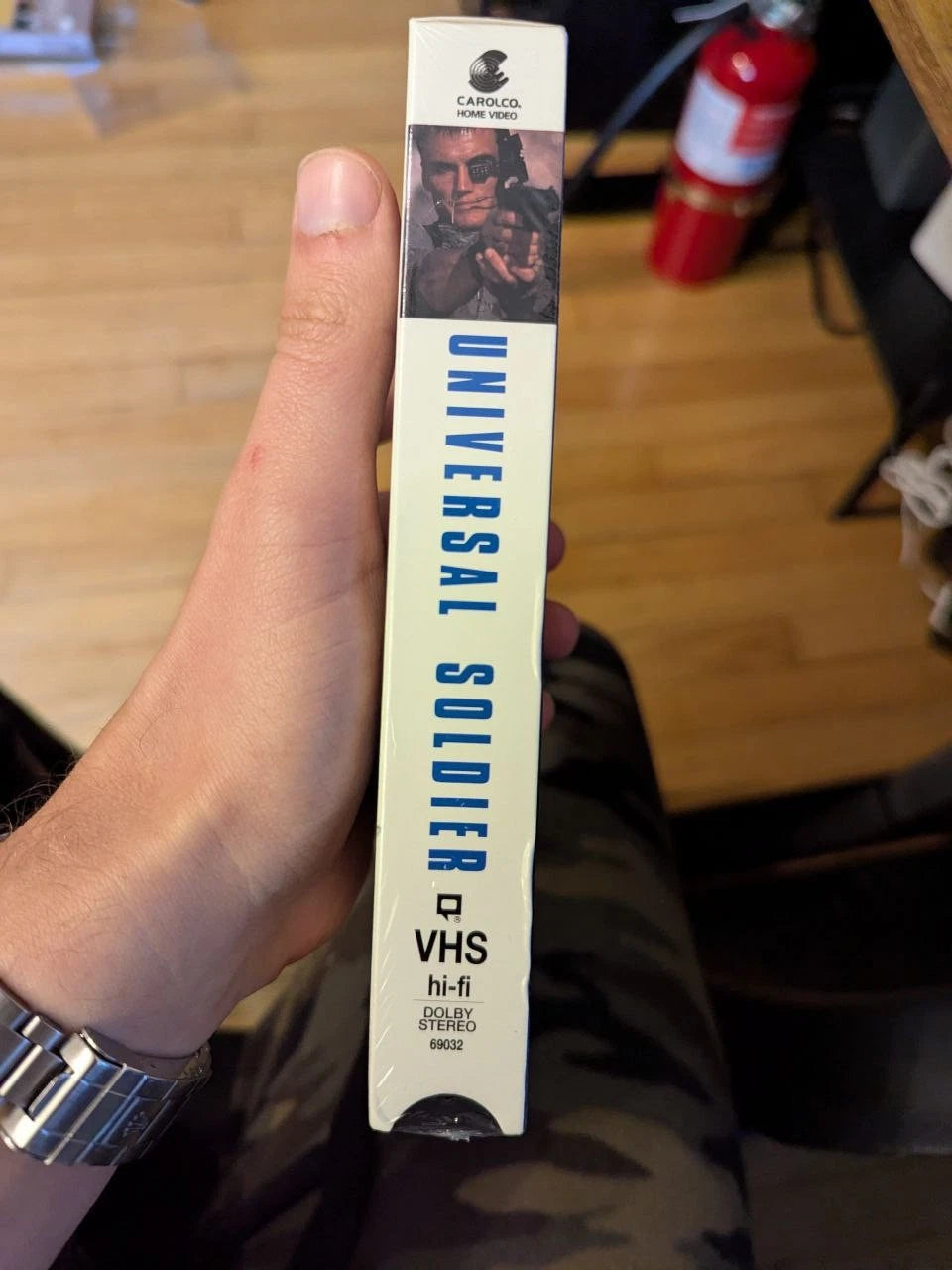 Universal Soldier Dolph Lundgren SEALED VHS Tape Signed Autographed Mint Condit