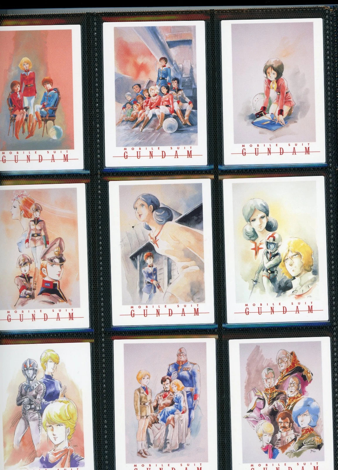 Complete* Gundam Illustration Collection 1999 Carddass Masters Set Non-Foil