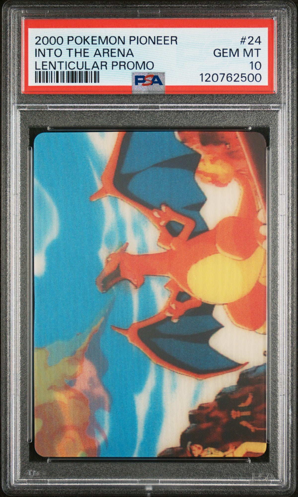 Pokemon Pioneer VIZ VHS Lenticular Promo Complete Set PSA 10 Pikachu Charizard