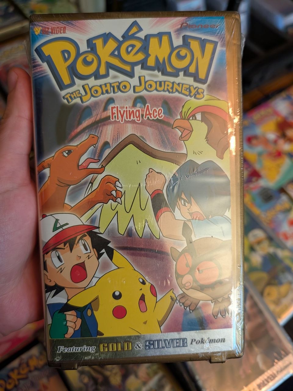 VHS Pokemon Pioneer Flying Ace Sealed