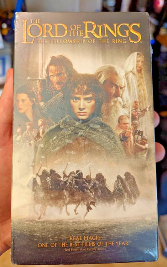 Lord Of The Rings The Fellowship Of The Ring Sealed VHS NM Read Description
