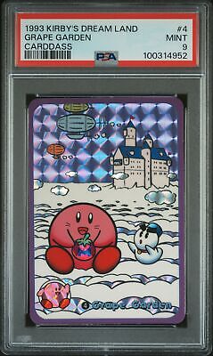 PSA 9 1993 Carddass Kirby'S Dream Land 4 Grape Garden | Pop 1