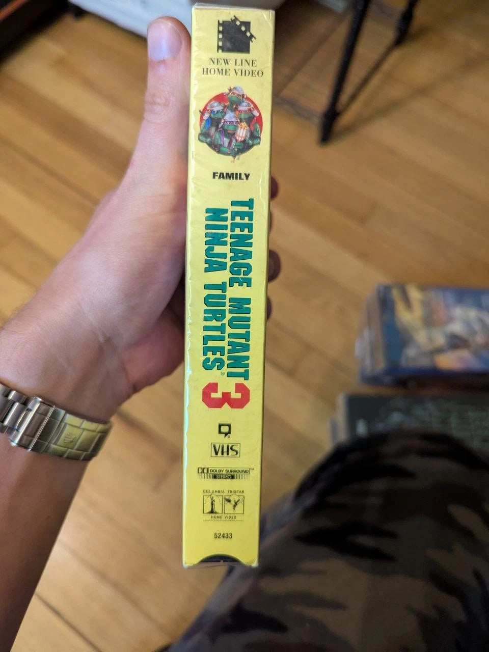 TMNT 3 Ninja Turtles III SEALED VHS Tape Signed Autographed Mint Condition