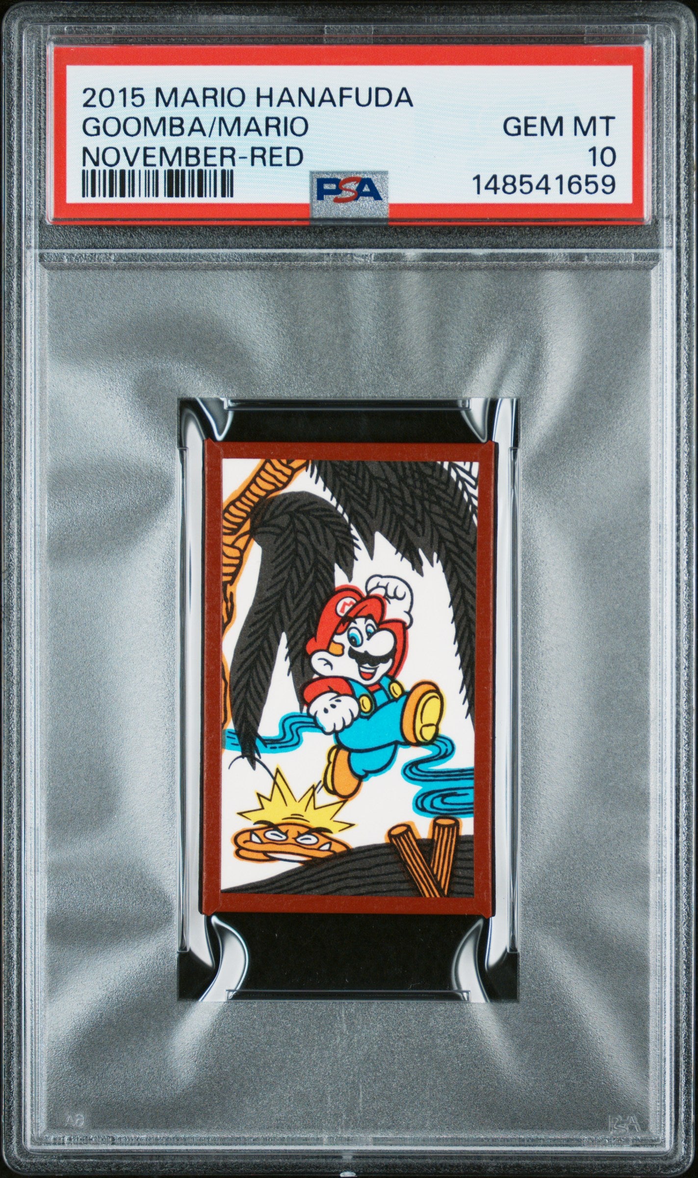 PSA 10 Mario # Mario Hanafuda 2015 C59