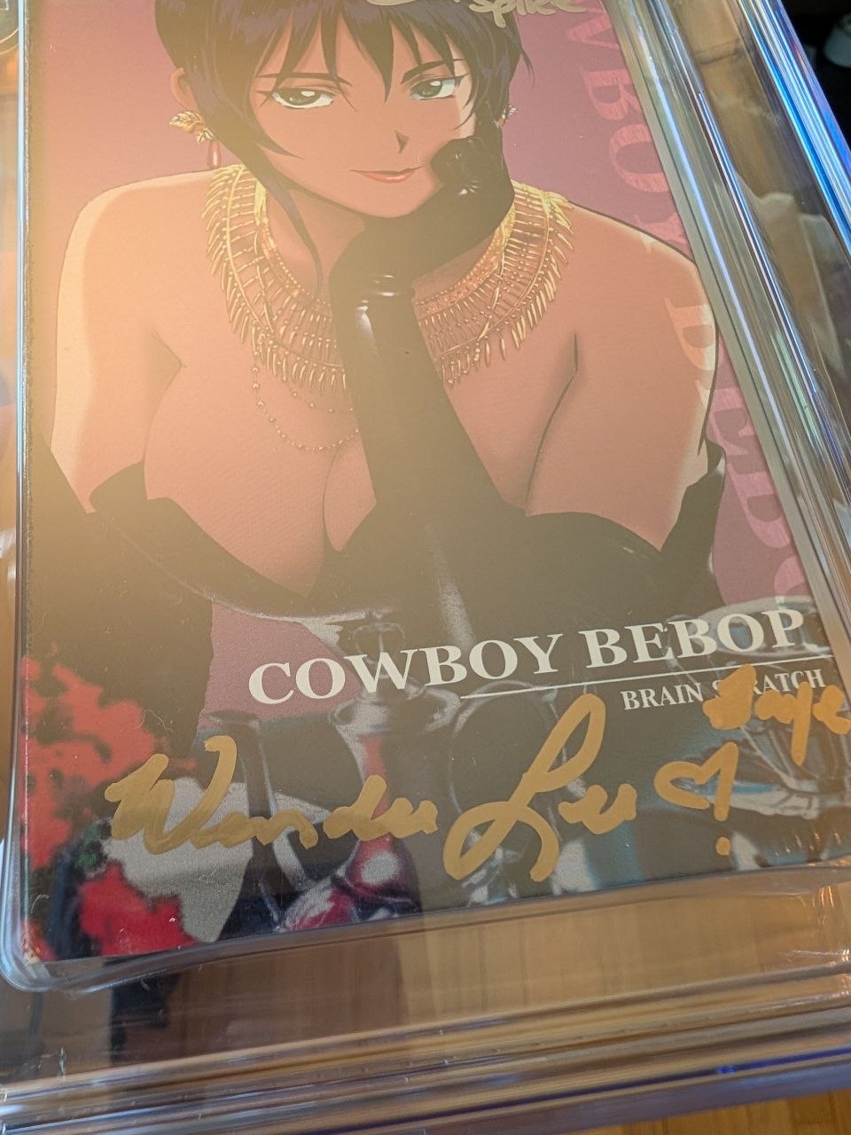 Sealed VHS 9.4 A+ Cowboy Bebop Signed Auto Anime Bandai Brain Scratch CGC Graded