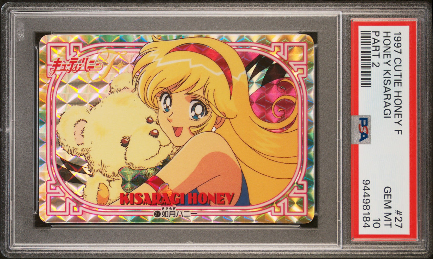 PSA 10 Cutey Honey Prism #27 Anime Carddass 1997 F Part 2 C84