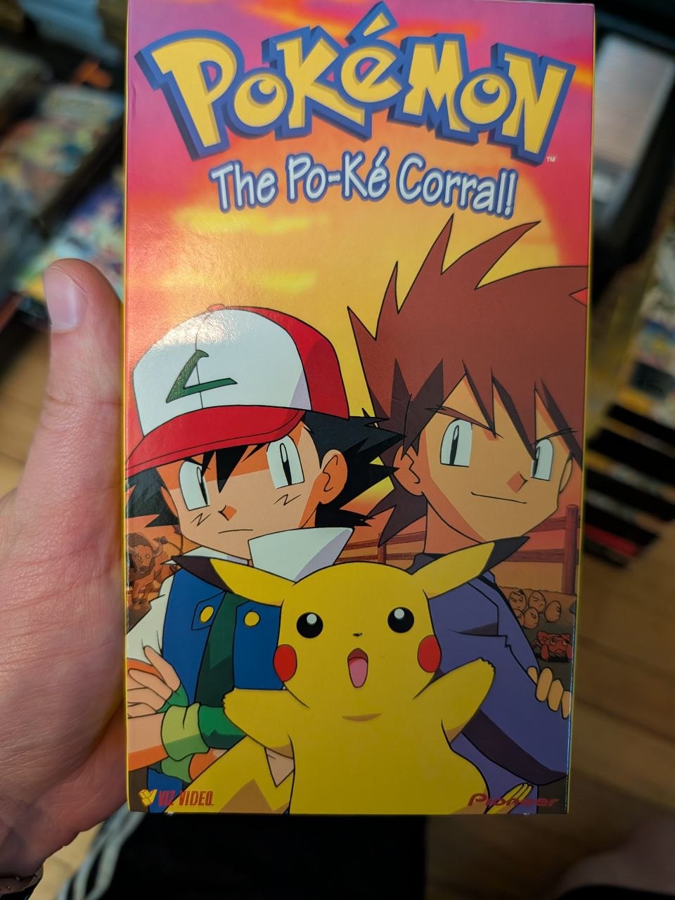 VHS Pokemon Pioneer The Poke Corrall Used - Very Good